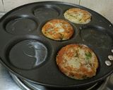 A picture of step 5 of Aloo Puri.
