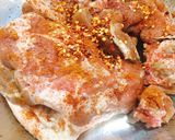 Hình bước làm 1 của món Thịt chiên ngũ vị