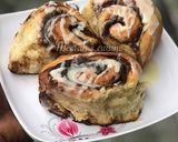 A picture of step 6 of Cinnamon rolls.