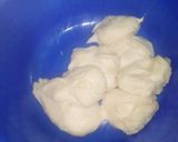 A picture of step 1 of Mughlai paratha.