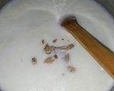 A picture of step 3 of Eid special khajoor kheer.