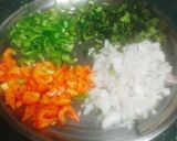 A picture of step 1 of Instant rava uttappam.