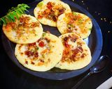 A picture of step 5 of Rava Uttapam.