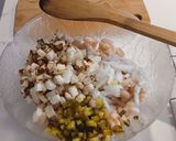 Foto del paso 6 de la receta: Ensalada de alubias de bote, daikon y huevo cocido