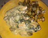 Foto del paso 6 de la receta: Pechuga de pollo al verdeo😋