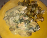 Foto del paso 6 de la receta: Pechuga de pollo al verdeo😋