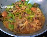 Pressure Cooked Veg Dum Biryani recipe step 5 photo