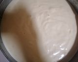 A picture of step 7 of Father's day cream cake.