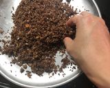 A picture of step 6 of Haalim laddoos (Garden cress seed laddoos).