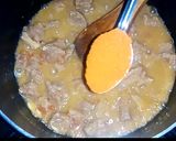 A picture of step 5 of Beef Aloo Gosht.