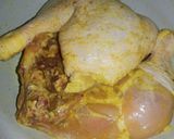 Foto del paso 1 de la receta: Cuartos de pollo fritos en freidora de aire caliente