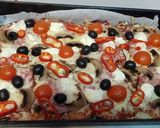 Pas rețetă Pizza din felii de pâine 2 fotografie