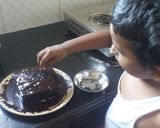 A picture of step 2 of Chocolate Coffee cake.