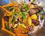 Foto del paso 6 de la receta Spaguetinis con pollo