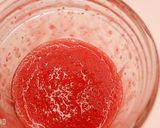 Foto langkah ke 3 dari resep Panna Cotta Dessert Omura Saus Strawberry.