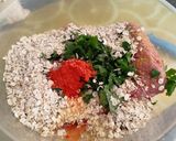 Zabpelyhes petrezselymes fasírt Air fryerben sütve gluténmentesen recept fázis 1 fotója