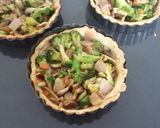 Foto del paso 5 de la receta Quiches individuales de brócoli y champiñones