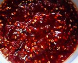 A picture of step 1 of Spicy Korean-Style Salad Udon.