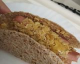 Foto del paso 4 de la receta: Fajitas con arroz basmati, huevo y salchichas