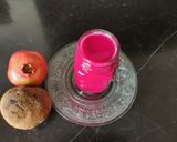 A picture of step 3 of Beetroot and pomegranate juice.