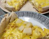 Foto del paso 9 de la receta: Quiche de palmitos, poro caramelizado y queso de cabra