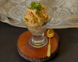 A picture of step 10 of Dahi Upma.