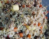Gambar langkah 6 resipi Nasi Goreng Nenas bersama Daging Salai#phopbylinimohd#batch18.