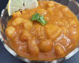A picture of step 6 of Chana masala.