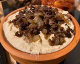 A picture of step 8 of Hummus.