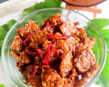 Foto langkah ke 10 dari resep Tempe kecap kering.