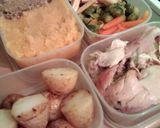 A picture of step 16 of Vickys Full Roast Chicken Dinner with Sides and Leftover Ideas, Gluten, Dairy, Egg & Soy-free.