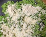 A picture of step 4 of Peas parantha.