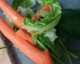 Foto del paso 2 de la receta: Arroz integral con pollo🍗 y verduras🥕🥒🌶