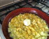 A picture of step 1 of Sonoran Scrambled Eggs with Chorizo and Potatoes.