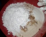 A picture of step 1 of Homemade Ginger Digestive biscuits with tea masala.
