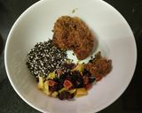 A picture of step 6 of No-bake granola bar(with gulukand).