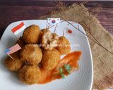 Foto langkah ke 5 dari resep Macaroni Cheese Ball.