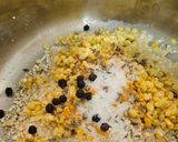 A picture of step 2 of Jowar pongal (healthy lunch).