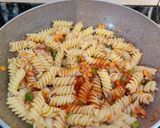 A picture of step 6 of FUSILLI with ARRABBIATA SAUCE..