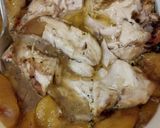 Őszibarackos sült csirkemell sütőzacskóban recept fázis 2 fotója