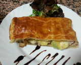Foto del paso 6 de la receta: Hojaldre de lomo, champiñones, queso y aguacate