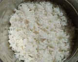 A picture of step 2 of Chhunchi patra pitha.