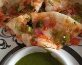 A picture of step 5 of Sooji Uttapam.
