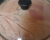 A picture of step 4 of Spanish rice.