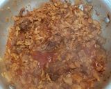 A picture of step 2 of Gobhi Gosht cauliflower meat.
