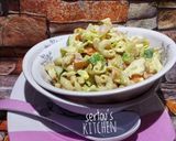 A picture of step 5 of Pasta salad.