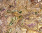 A picture of step 3 of SPECIAL BEEF BIRYANI 😋.