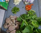Foto langkah ke 1 dari resep Mie Nyemek Sawi Hijau.
