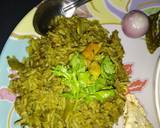 Green Veggie Pulao recipe step 7 photo