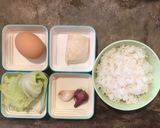 Foto langkah ke 1 dari resep Makanan AnakNasi Goreng Tahu Sawi.